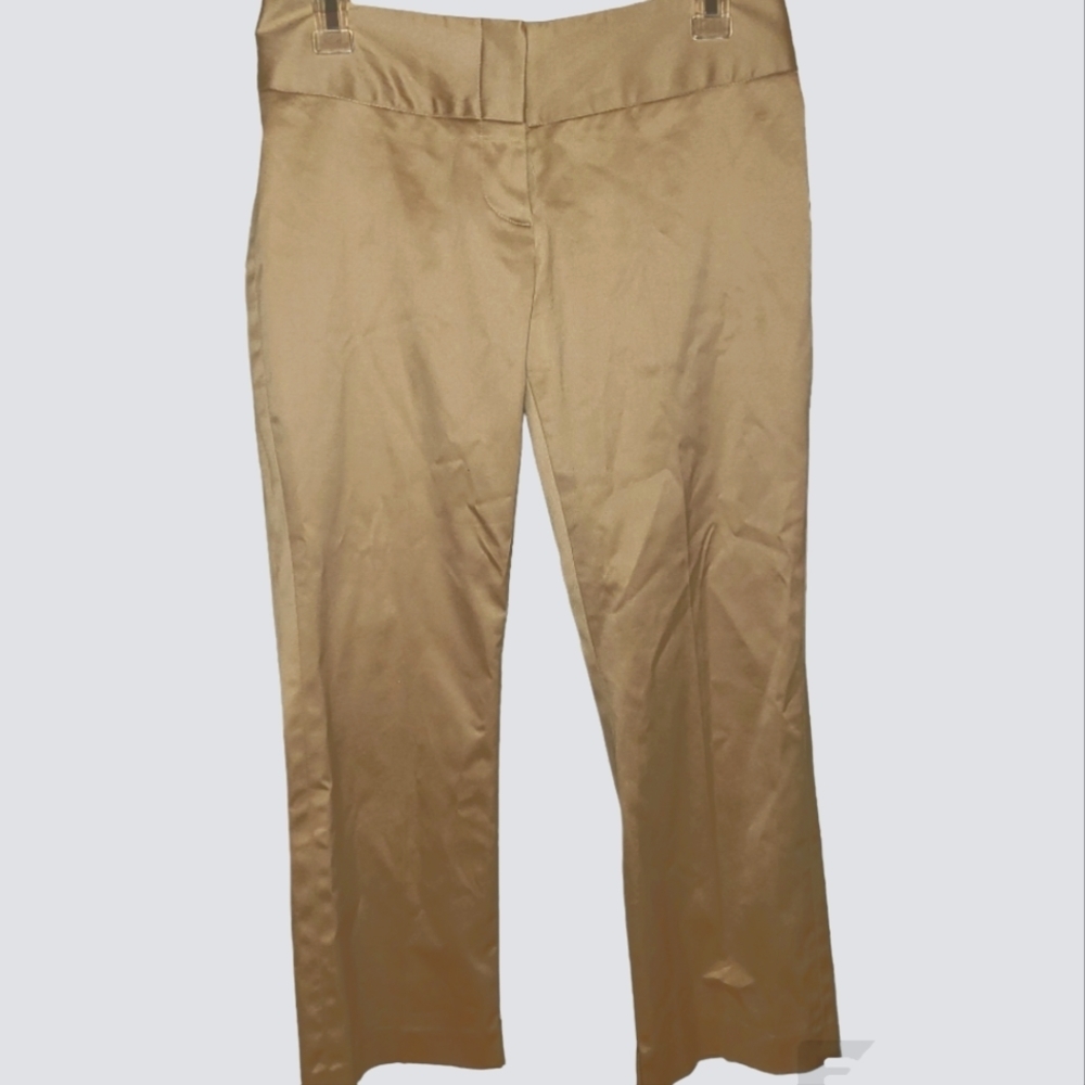 Guess Collection, Size 4, Gold Pants. Made in the USA, Imported fabric.